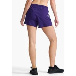 Skiutstyrsbutikk -Skiutstyrsbutikk 2xu women s aero 5 shorts parachute silver reflective 1