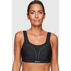 Abecita Women's Dynamic Sport Bra -Skiutstyrsbutikk abecita women s dynamic sport bra black 2