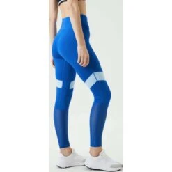 BJØRN BORG Women's Borg High Waist Block Tights -Skiutstyrsbutikk bjorn borg women s borg high waist block tights nautical blue 3