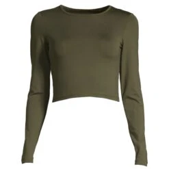 CASALL Women's Crop Long Sleeve