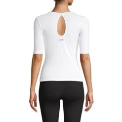 CASALL Women's Rib Tee 7 CASALL Women's Rib Tee -Skiutstyrsbutikk casall women s rib tee white 2