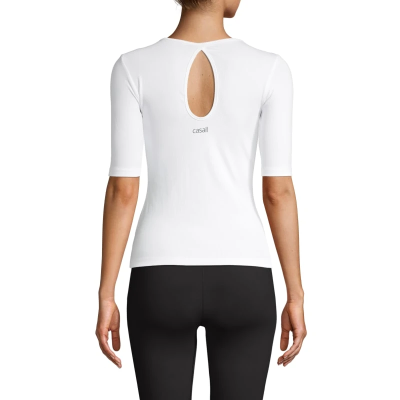CASALL Women's Rib Tee 5 CASALL Women's Rib Tee - Bilde 3