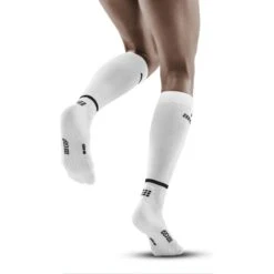 CEP Women's The Run Socks, Tall -Skiutstyrsbutikk cep sports women s the run socks tall white 1