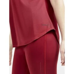 Craft Women's Core Charge Rib Tee -Skiutstyrsbutikk craft women s core charge rib tee rhubarb 3