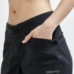 Craft Women's Core Offroad XT Shorts -Skiutstyrsbutikk craft women s core offroad xt shorts black 6