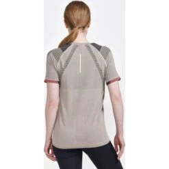 Craft Women's Pro Trail Fuseknit Short Sleeve Tee -Skiutstyrsbutikk craft women s pro trail fuseknit short sleeve tee ecru arrosa 2
