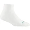Darn Tough Women's Run 1/4 Ultra-Lightweight Cushion Running Sock -Skiutstyrsbutikk darn tough women s run 1 4 ultra lightweight cushion running sock white