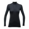 Devold Breeze Woman Half Zip Neck -Skiutstyrsbutikk devold breeze woman half zip neck black