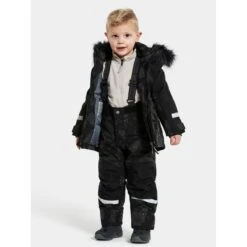 DIDRIKSONS Kids' Bjärven Special Edition Parka -Skiutstyrsbutikk didriksons kids bjarven special edition parka island print reflex 3