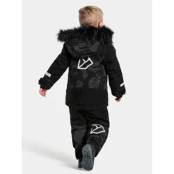 DIDRIKSONS Kids' Bjärven Special Edition Parka -Skiutstyrsbutikk didriksons kids bjarven special edition parka island print reflex 7