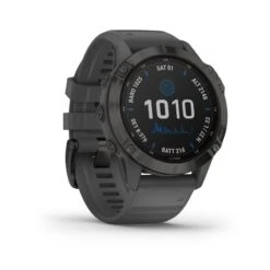 Garmin Fenix 6 Pro Solar -Skiutstyrsbutikk garmin fenix 6 pro solar black w slat band 6