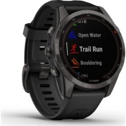 Garmin Fenix 7S Sapphire Solar 12 Garmin Fenix 7S Sapphire Solar -Skiutstyrsbutikk garmin fenix 7s sapphire solar carbon gray black 2