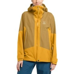 Haglöfs Women's Lumi Jacket -Skiutstyrsbutikk haglofs lumi jacket women autumn leaves cinnamon brown 2
