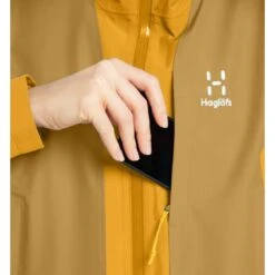 Haglöfs Women's Lumi Jacket -Skiutstyrsbutikk haglofs lumi jacket women autumn leaves cinnamon brown 7