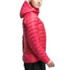 Haglöfs Spire Mimic Hood Women -Skiutstyrsbutikk haglofs spire mimic hood women hibiscus red 3