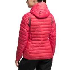 Haglöfs Spire Mimic Hood Women -Skiutstyrsbutikk haglofs spire mimic hood women hibiscus red 4