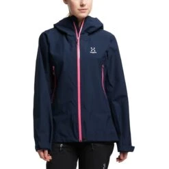 Haglöfs Women's Roc Gore-Tex Jacket -Skiutstyrsbutikk haglofs women s roc gore tex jacket tarn blue 2