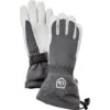 Hestra Women's Heli Ski 5 Finger -Skiutstyrsbutikk hestra women s heli ski 5 finger grey off white