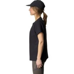 Houdini Women's Cover Tee -Skiutstyrsbutikk houdini women s cover tee true black 2