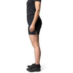 Houdini Women's Pace Light Shorts -Skiutstyrsbutikk houdini women s pace light shorts true black 2