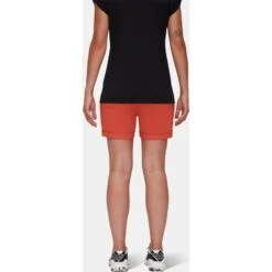 Mammut Women's Runbold Roll Cuff Shorts -Skiutstyrsbutikk mammut women s runbold roll cuff shorts terracotta 2