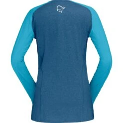 Norrøna Women's Fjørå Equaliser Lightweight Long Sleeve 8 Norrøna Women's Fjørå Equaliser Lightweight Long Sleeve -Skiutstyrsbutikk norrona women s fjora equaliser lightweight long sleeve mykonos blue aquarius 2
