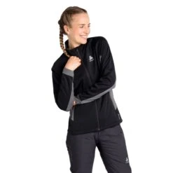Odlo Women's Jacket Brensholmen -Skiutstyrsbutikk odlo women s jacket brensholmen black graphite grey