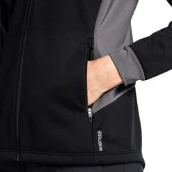 Odlo Women's Jacket Brensholmen -Skiutstyrsbutikk odlo women s jacket brensholmen black graphite grey 3