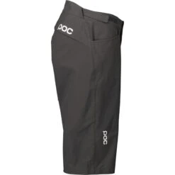 POC Kids' Essential MTB Shorts -Skiutstyrsbutikk poc kids essential mtb shorts sylvanite grey 2