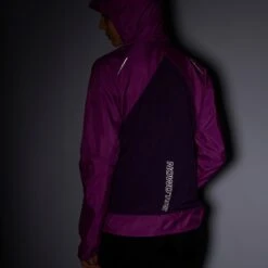 Salomon Women's Bonatti Cross Full Zip Hoodie -Skiutstyrsbutikk salomon women s bonatti cross full zip hoodie sparkling grape 6