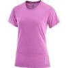 Salomon Women's Cross Run SS Tee 2 Salomon Women's Cross Run SS Tee -Skiutstyrsbutikk salomon women s cross run ss tee sparkling grape heather