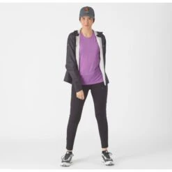 Salomon Women's Cross Run SS Tee -Skiutstyrsbutikk salomon women s cross run ss tee sparkling grape heather 4