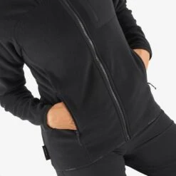 Salomon Women's Outline Polartec -Skiutstyrsbutikk salomon women s outline polartec deep black 6