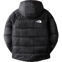 The North Face Girls' Reversible Perrito Jacket 7 The North Face Girls' Reversible Perrito Jacket -Skiutstyrsbutikk the north face girls reversible perrito jacket tnf black fuschia pink tnf tossed around logo print 2